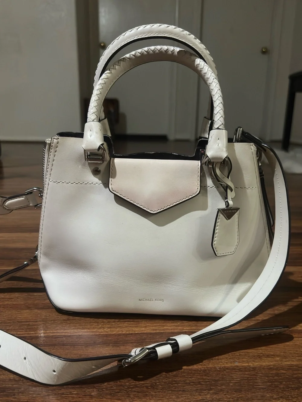 Michael Kors Blakely Leather Satchel